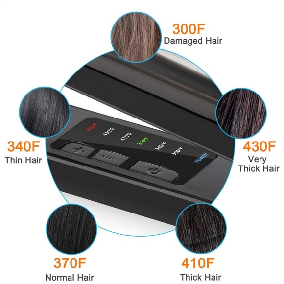 Professional steam hair straightener - Picture 7 of 8